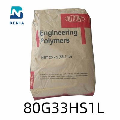 Fibra de vidrio de la poliamida 66 Nylon66 el 33% de Zytel 80G33HS1L de la resina del PA de Du Pont PA66 GF33