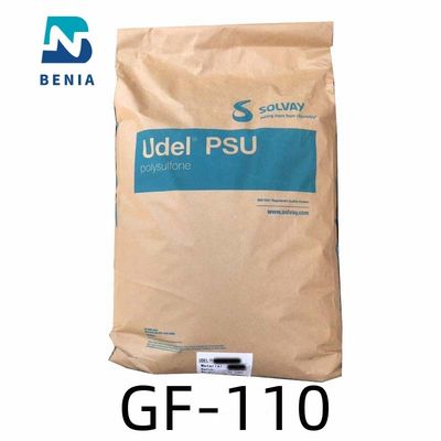 Material plástico Udel GF-110 NT LE GF10 de la polisulfona de la fibra de vidrio del 10% a prueba de calor