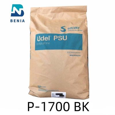 Material estándar del negro CFR de la polisulfona de la fuente de alimentación de Solvay Udel P-1700 BK 937