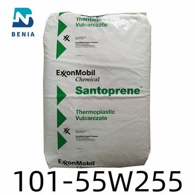 Vulcanizado termoplástico de goma ExxonMobil Santoprene 101-55W255 de los gránulos TPV