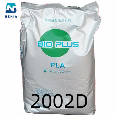 Pelotillas materiales biodegradables Ingeo 2002D del PLA de NatureWorks abonable