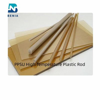 Plástico de alta temperatura multicolor Rod Heatproof Drop Resistant de PPSU