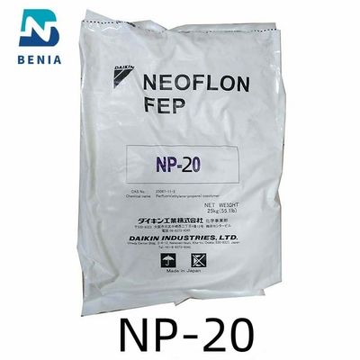 Polímeros resistentes al calor durables Neoflon NP-20 de DAIKIN FEP Fluoro todo el color