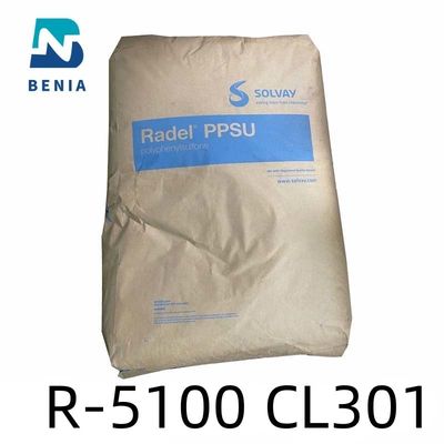 Ingeniería de la resina de Solvay PPSU Radel R-5100 CL301 Polyphenylsulfone plástica en existencia todo el color