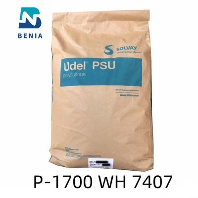 Udel P-1700 WH 7407 Resina Polisulfona Blanca CFR Material Estándar P1700