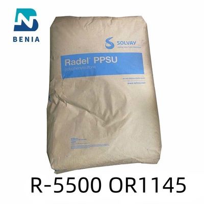 Opaco plástico de la ingeniería de la resina de Solvay PPSU Radel R-5500 OR1145 Polyphenylsulfone todo el color