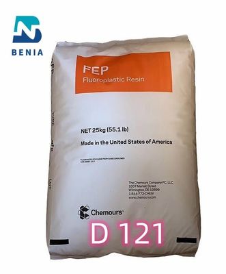 La pelotilla de la Virgen de los fluoropolímeros FEP de Du Pont FEP D 121 pulveriza EN EXISTENCIA todo el color