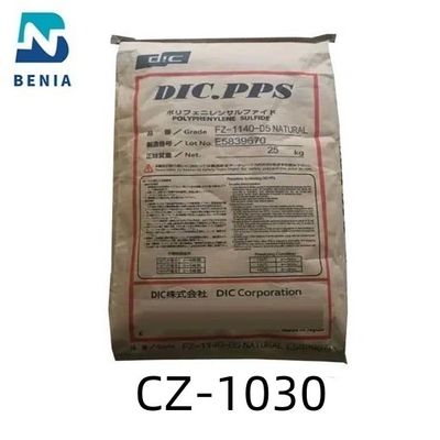 Los gránulos PolyphenyleneSulfide ResinCarbon de DIC PPS CZ-1030 DIC.PPS reforzaron la fricción del PPS ResinLow todo el color