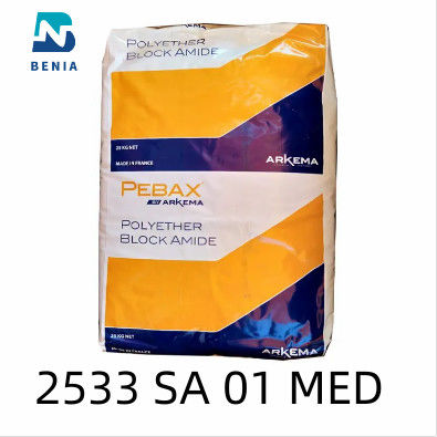 La Virgen del SA 01 MED Thermoplastic Elastomer Medical Applications de Arkema Pebax 2533 granula todo el color