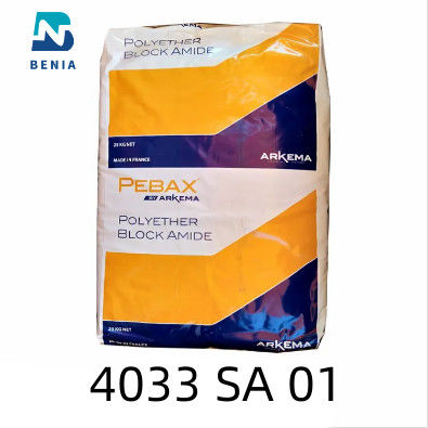 La Virgen de las utilizaciones alimenticias del elastómero de Hermoplastic de la poliamida del SA 01 de Arkema Pebax 4033 granula todo el color