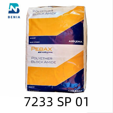 El calor termoplástico del elastómero del SP 01 de Arkema Pebax 7233 y la Virgen resistente ULTRAVIOLETA granulan todo el color