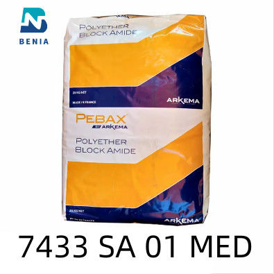 La Virgen del SA 01 MED Thermoplastic Elastomer Medical Application de Arkema Pebax 7433 granula todo el color