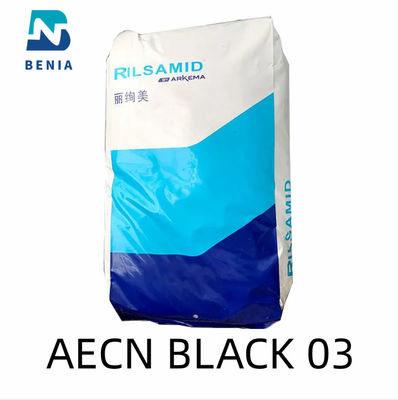 Polvo de forro de la pelotilla de la Virgen del alambre y del cable del gránulo de la poliamida de TL del NEGRO 03 de Arkema Rilsamid AECN