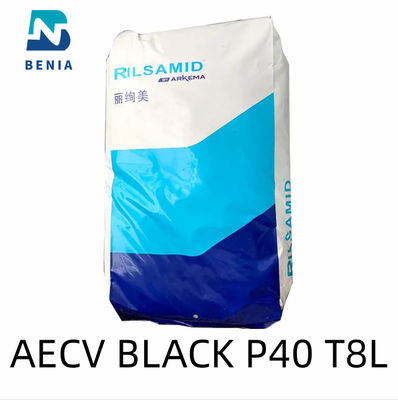Polvo de forro de la pelotilla de la Virgen del alambre y del cable del gránulo de la poliamida 12 del NEGRO P40 T8L de Arkema Rilsamid AECV