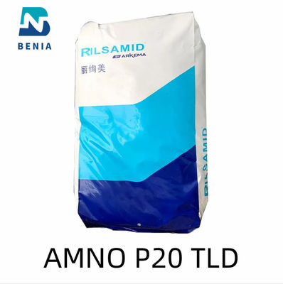 La pelotilla inyectada flexible de la Virgen de las piezas del gránulo de la poliamida de Arkema Rilsamid AMNO P20 TLD pulveriza todo el color
