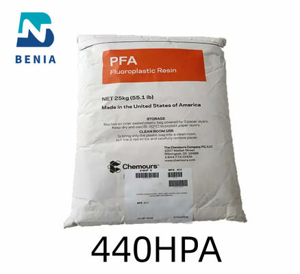 Dupont PFA 440HPA Perfluoroalcoxi PFA plástico para semiconductores