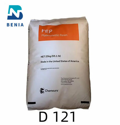 Dupont FEP D 121 Polvo de pellets vírgenes - Revestimiento de fluoropolímeros químicamente inertes resistente a la corrosión y a altas temperaturas