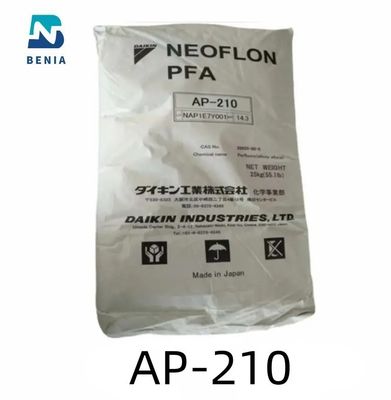 Daikin PFA Neoflón AP-210 Perfluoropolímeros PFA Polvo de pellets vírgenes en stock