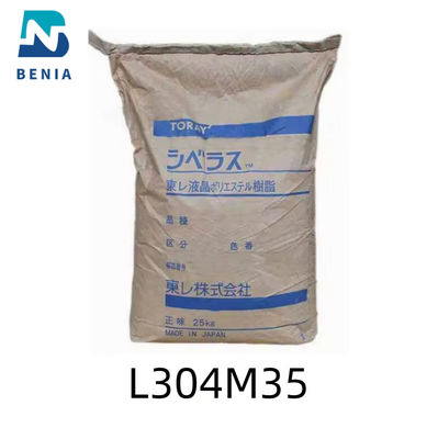Toray LCP GF35 Siveras L304M35 LCP L304M35 35% Polímero cristalino líquido de fibra de vidrio