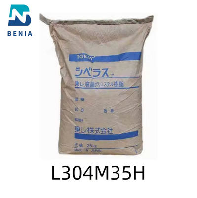Toray LCP GF35 Siveras L304M35H LCP L304M35H 35% Polímero cristalino líquido de fibra de vidrio