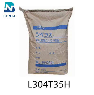 Toray LCP GF35 Siveras L304T35H LCP L304M35H 35% Polímero cristalino líquido de fibra de vidrio