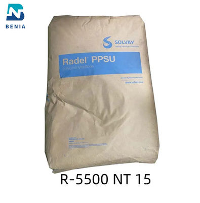 Solvay PPSU Radel R-5500 NT 15 Polifenilsulfón plástico de ingeniería